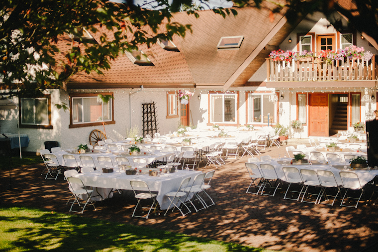 backyard wedding photography