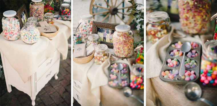 DIY Wedding Candy Bar