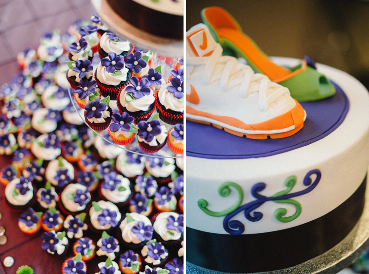 unique basketball theme wedding cake