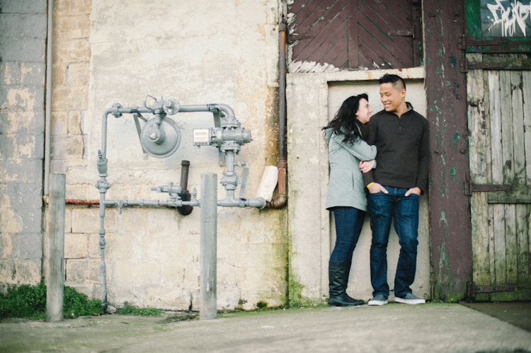 east vancouver engagement portraits