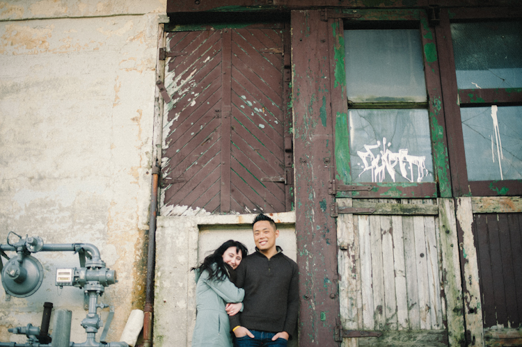 east vancouver engagement portraits