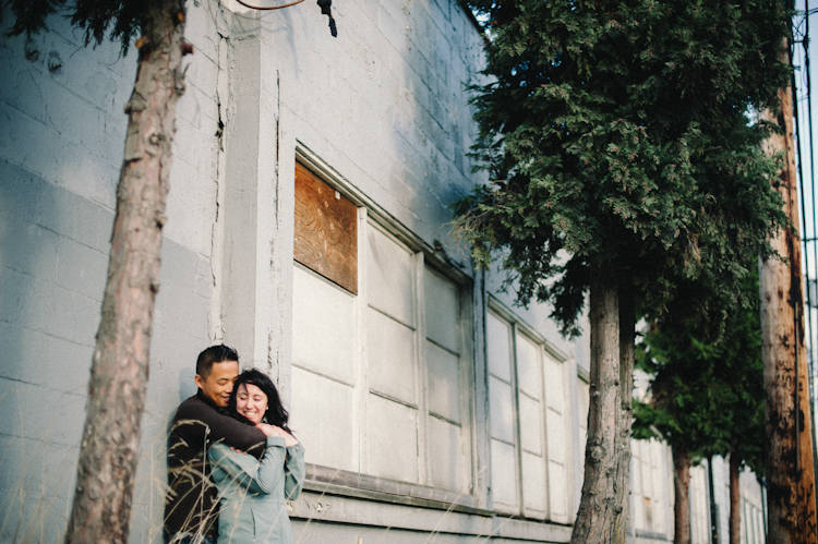 unique vancouver engagement session