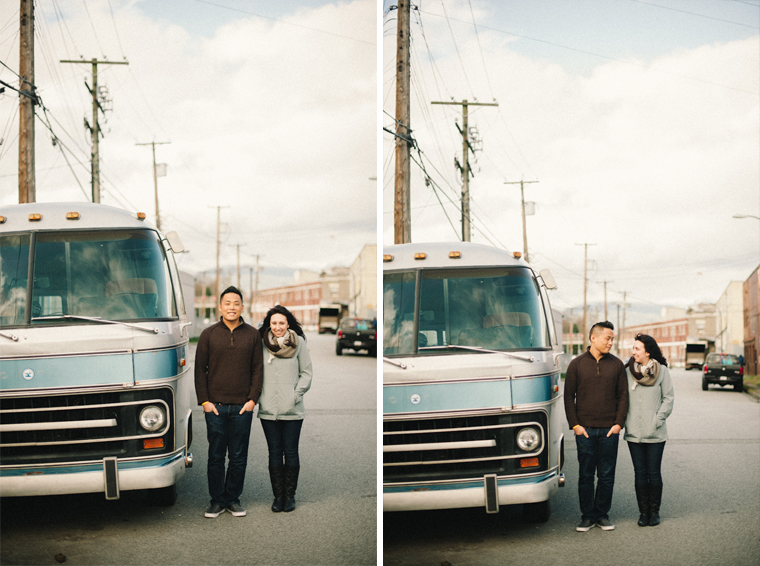 unique vancouver engagement portraits