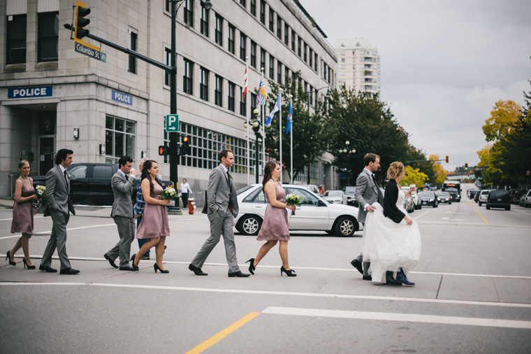 front street new westminster wedding portraits
