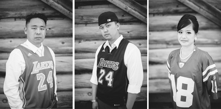 sports jerseys on groomsmen
