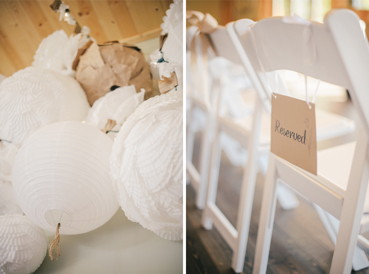 diy vintage fraser river lodge wedding