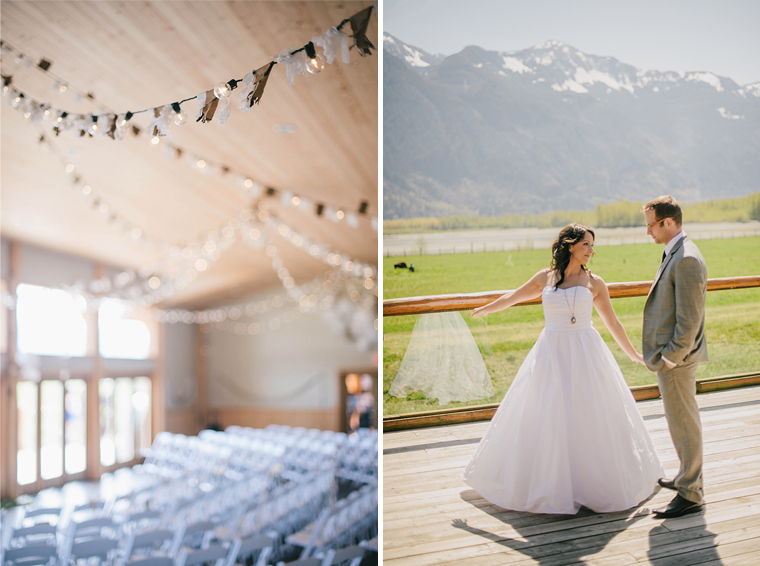 fraser river lodge rustic wedding details