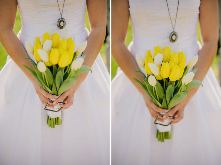 Unique tulip bouqet