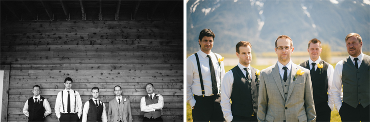 unique groomsmen portraits