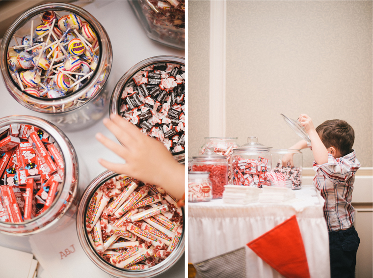 mad men theme wedding candy bar
