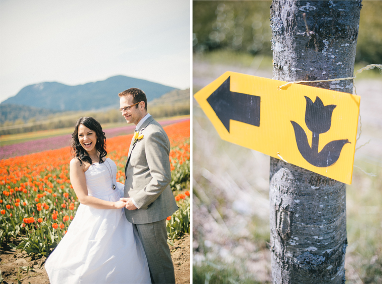 tulip field wedding pictures vancouver