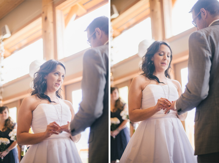 intimate wedding at fraser river lodge