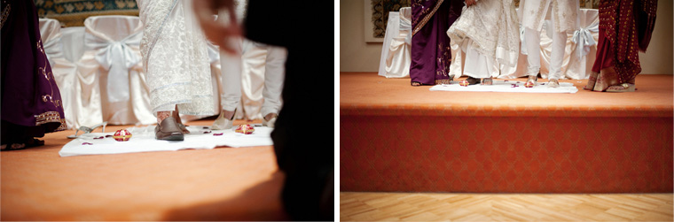 indian wedding ceremony at burnaby ismaili center