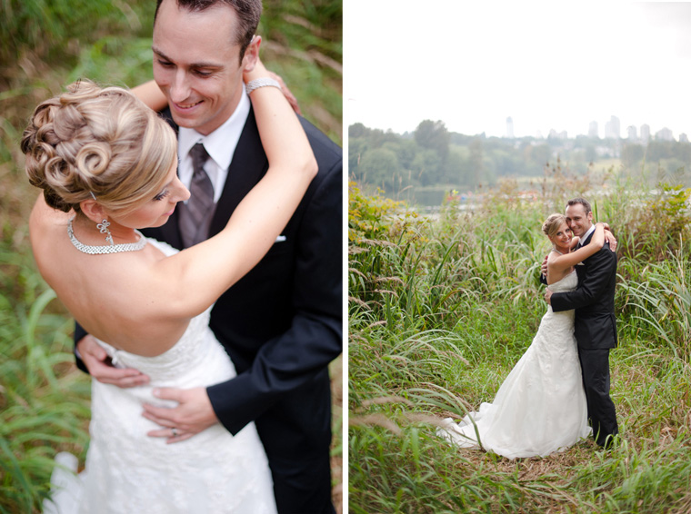 unique bridal portrait at deer lake park