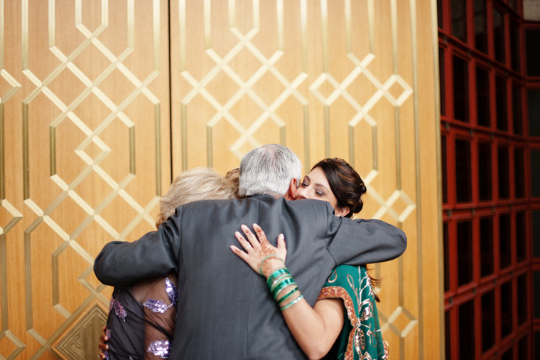 bride and father at wedding in vancouver