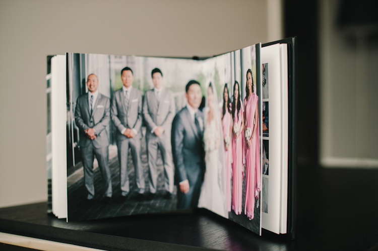 unique wedding album