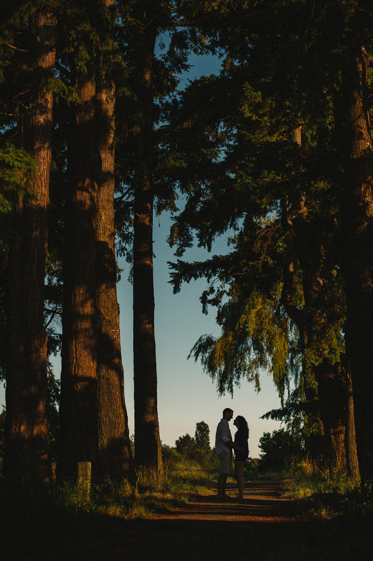 Unique vancouver engagement portraits