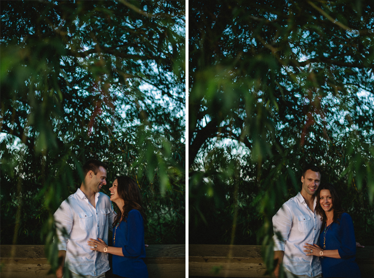 Vancouver river engagement portraits