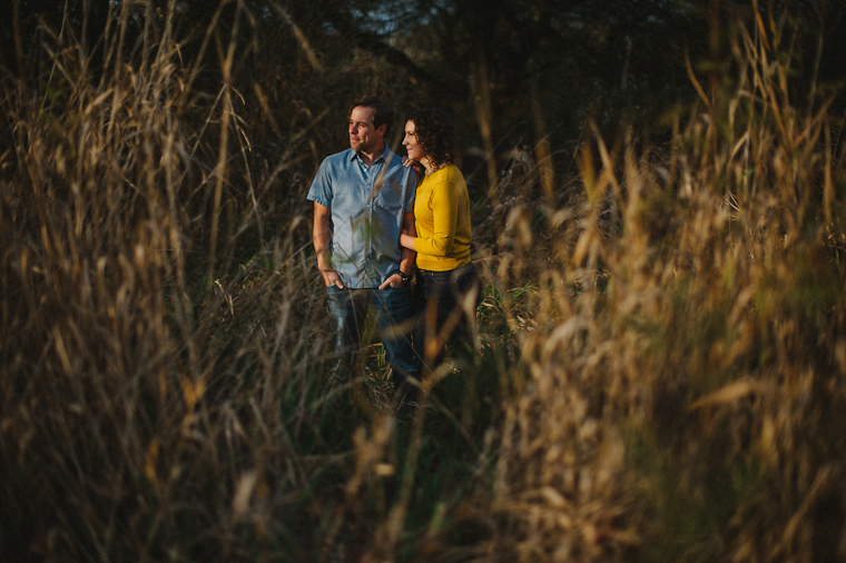 Vancouver tall grass engagement portrait