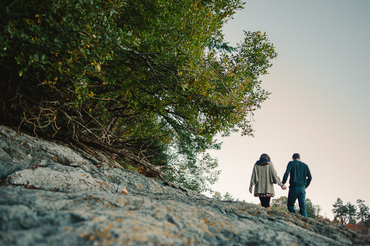 Arbutus Cove Victoria Engagement