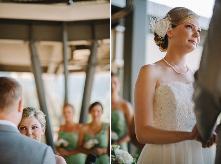 Rustic whistler sliding centre wedding