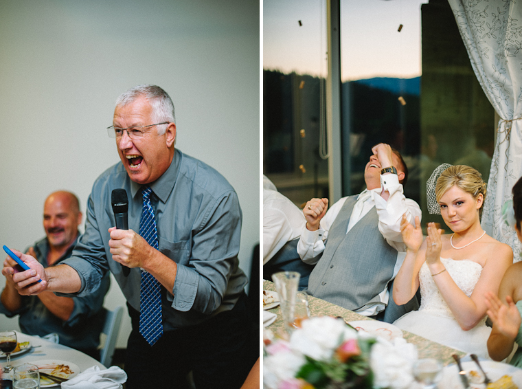 Documentary wedding photographer whistler