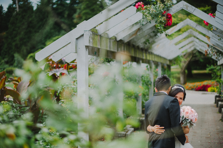 first wedding look in stanley park