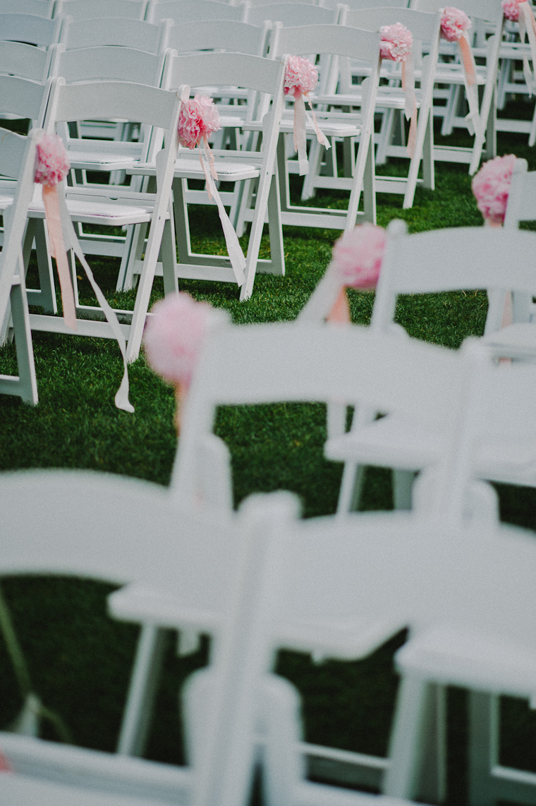 Pink Vancouver wedding decor