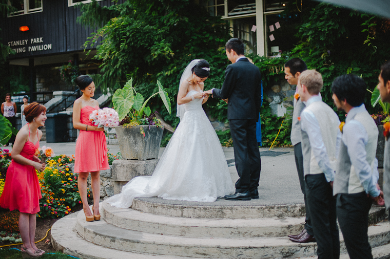Stanley park pavilion outdoor ceremony