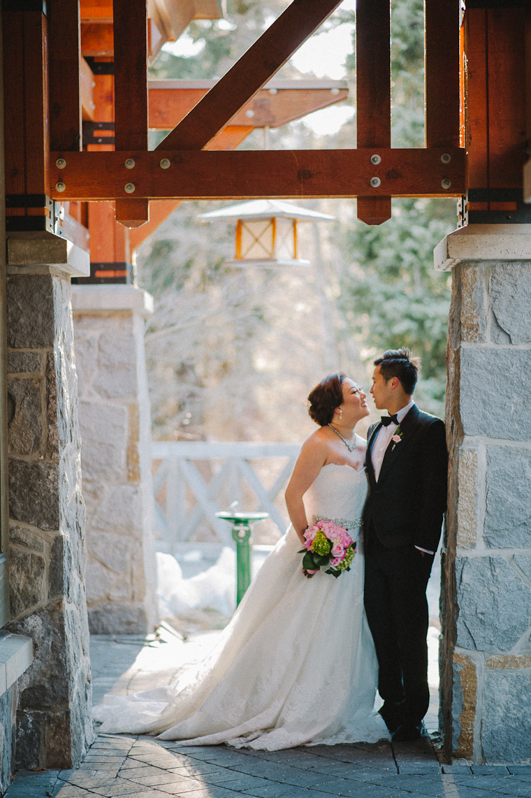 whistler lodge wedding photo