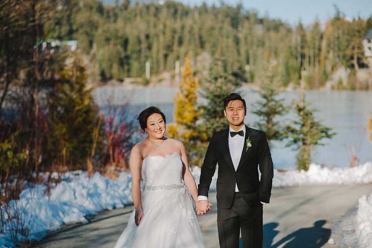whistler snow wedding 