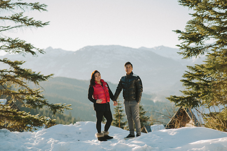 winter whistler engagement 