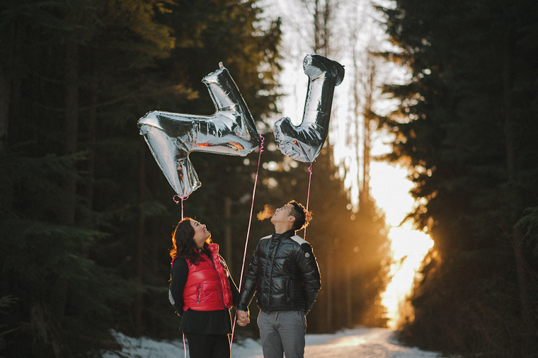 unique whistler engagement photographer