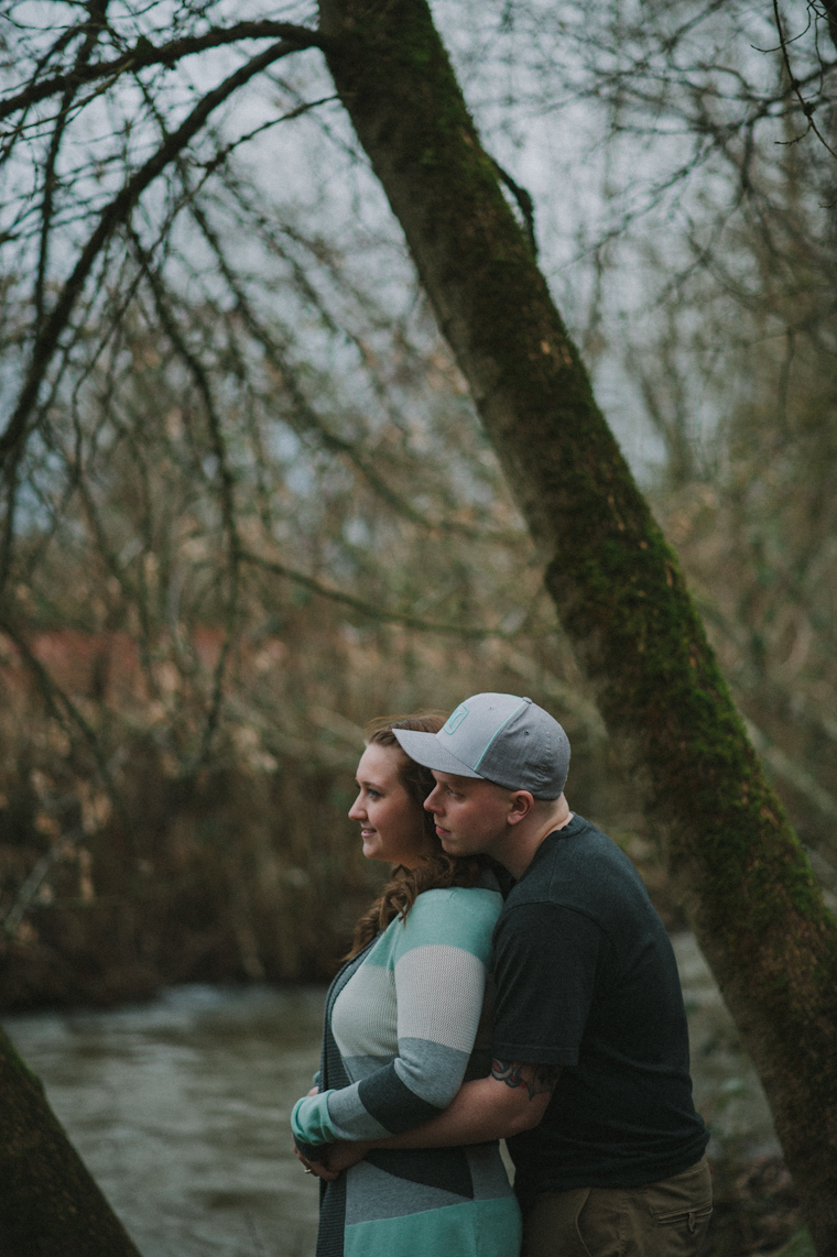 Abbotsford engagement portraits