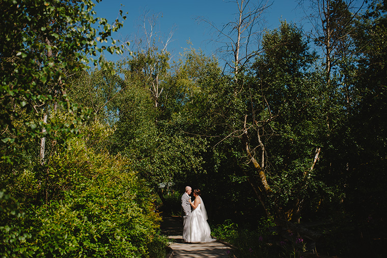 Richmond Nature Park Wedding Portrait