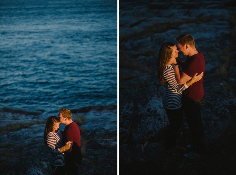 unique lighthouse park engagement