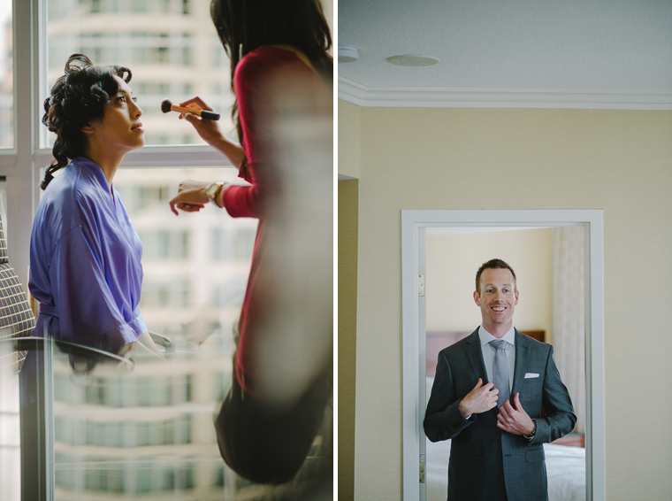 Vancouver Marriott getting ready for wedding