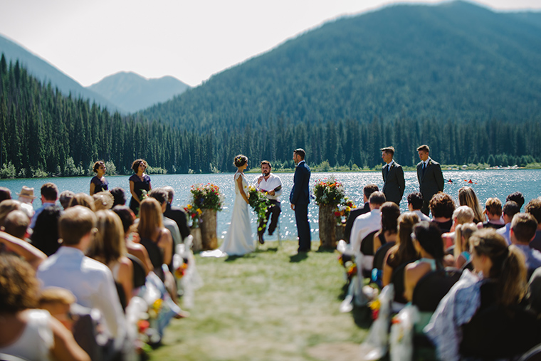 Lightning Lake BC wedding