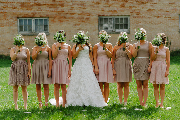 unique bridesmaid picture