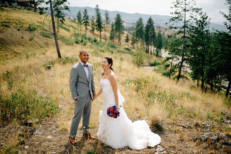 mountain destination wedding in kelowna