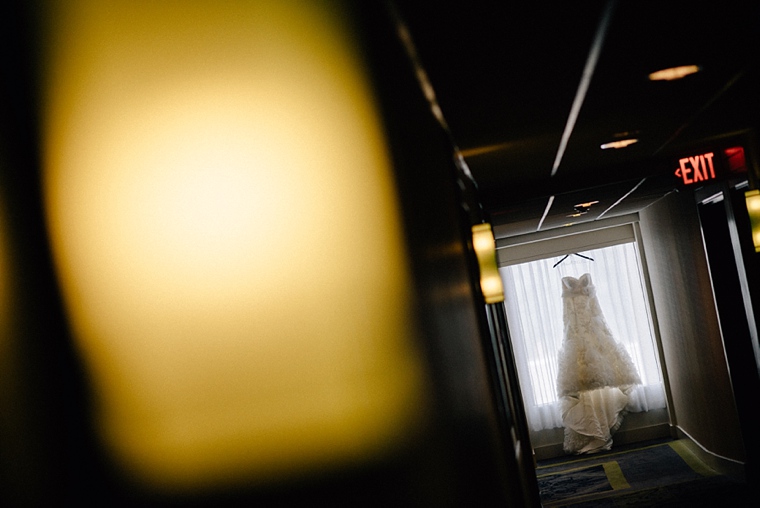 unique hotel wedding dress picture