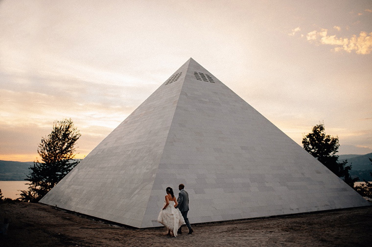 pyramid winery evening wedding