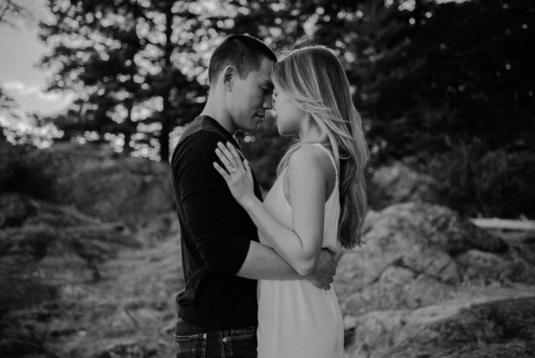 unique vancouver engagement portraits