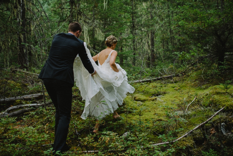 whistler forest wedding pictures