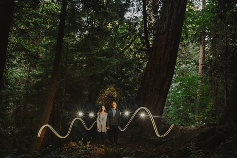 creative vancouver engagement portrait