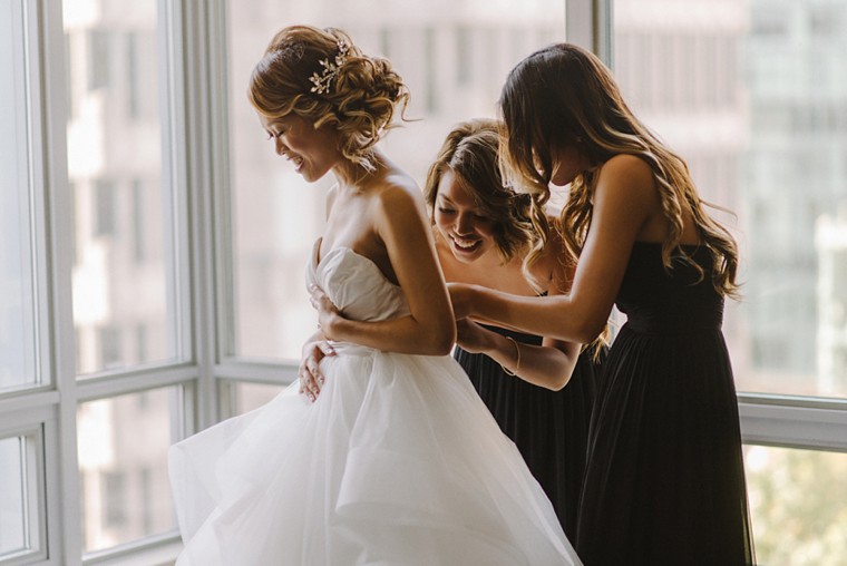 terminal city club wedding prep