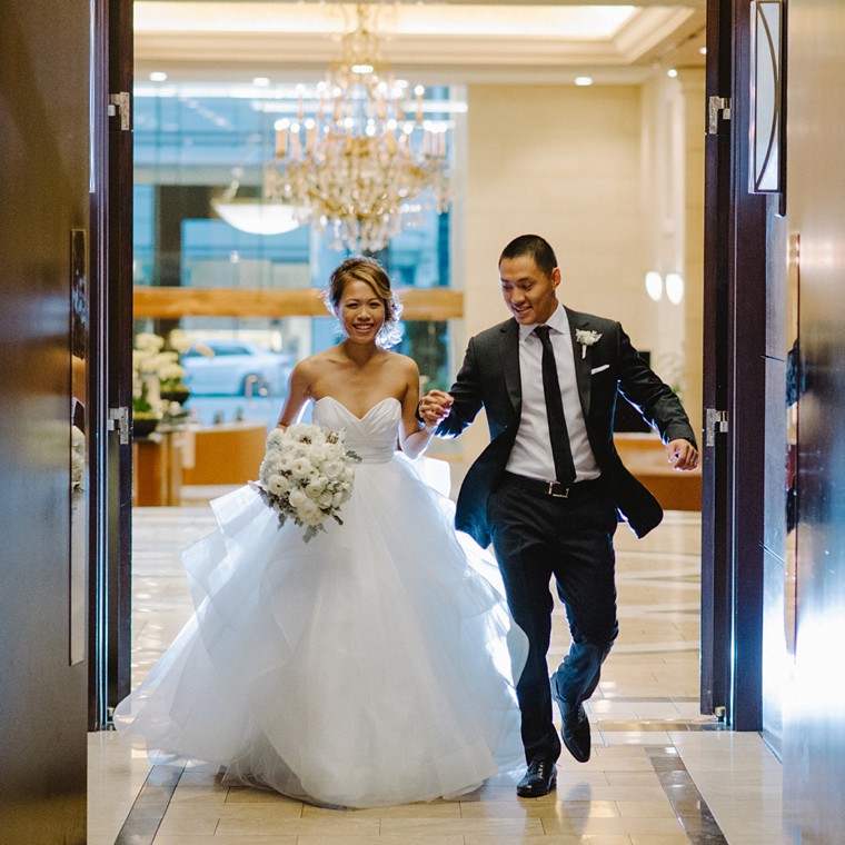 terminal city club wedding entrance