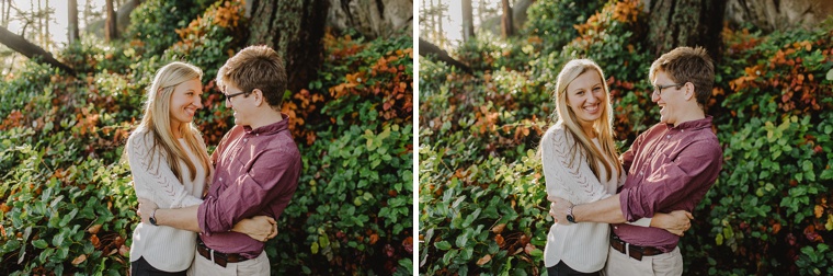 candid vancouver engagement portraits