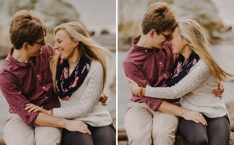unique vancouver engagement session