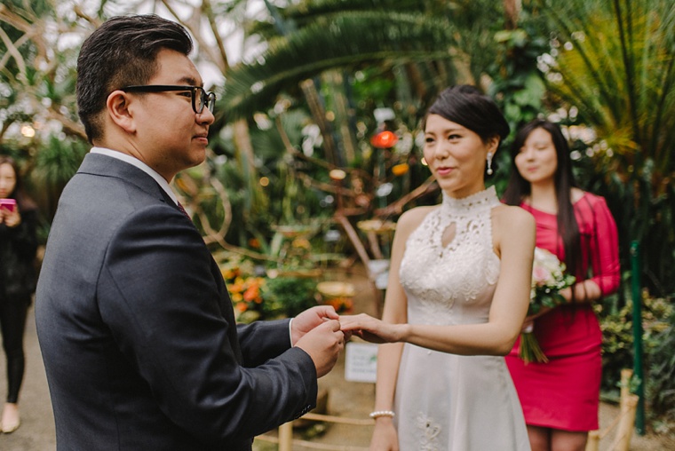 Vancouver wedding venue bloedel conservatory